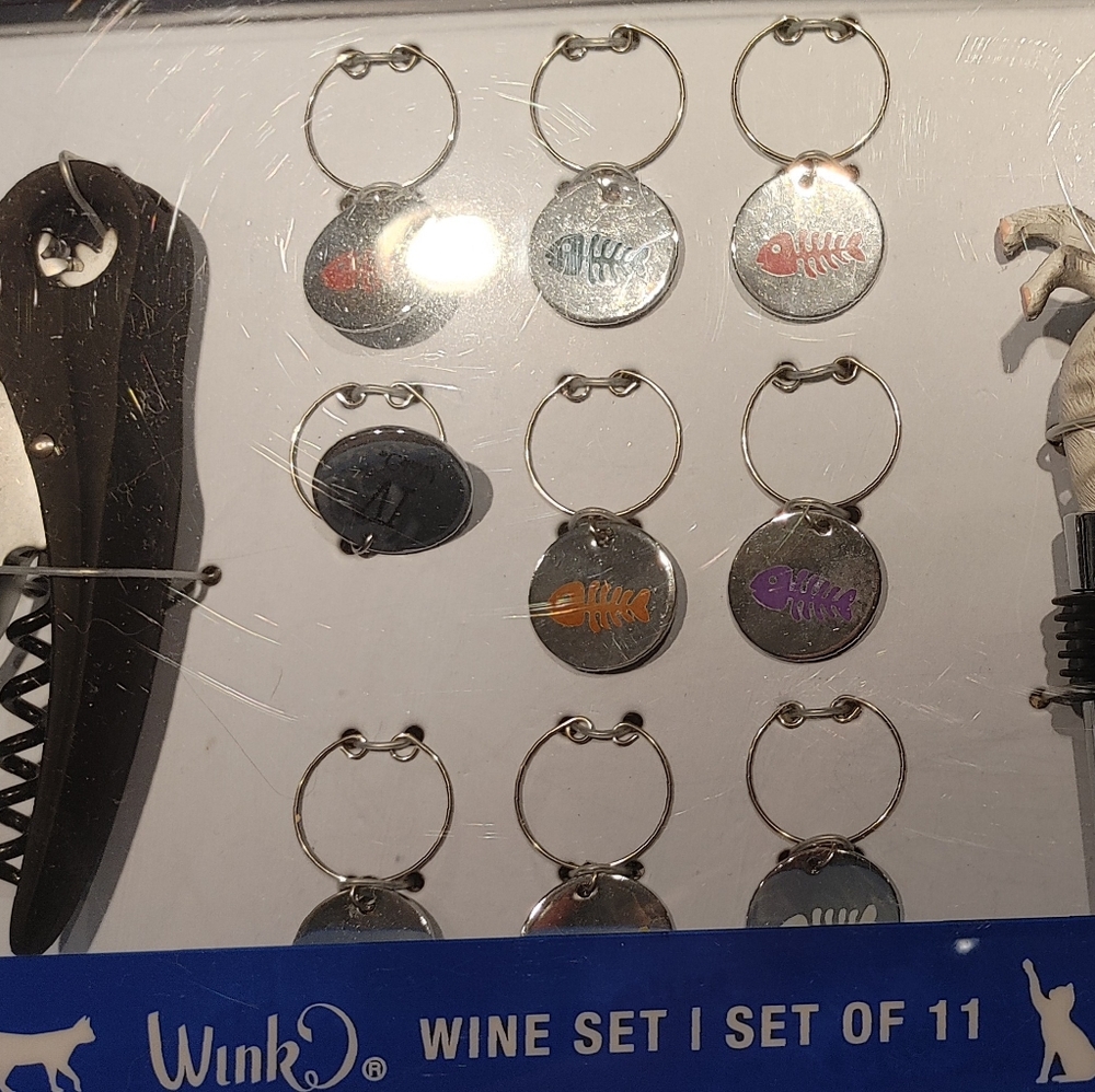 Cat Wine set